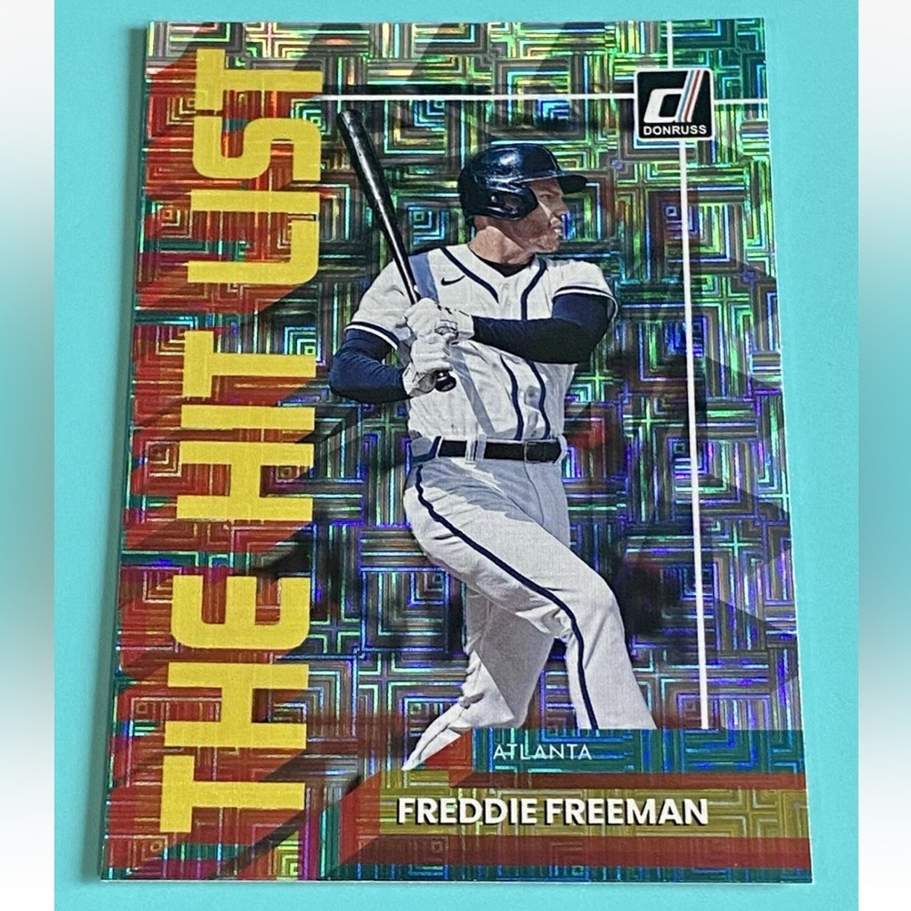 Freddie Freeman 2022 Panini Los Angeles Dodgers Baseball Card